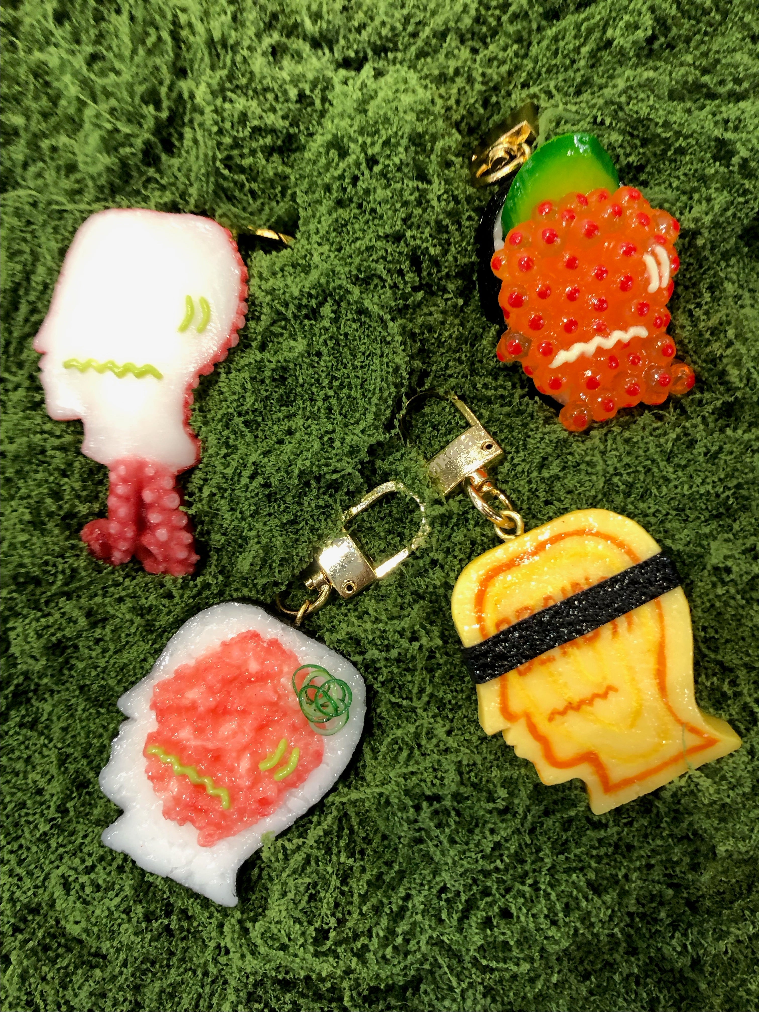 BRAIN DEAD × magma Sushi Key Chain – Brain Dead