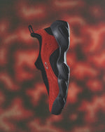 OAKLEY FACTORY TEAM SUEDE FLESH SANDAL - LAVA / BLACK 7