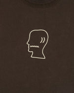 HEAVYWEIGHT 3D EMBROIDERY LOGOHEAD T-SHIRT - BROWN 3