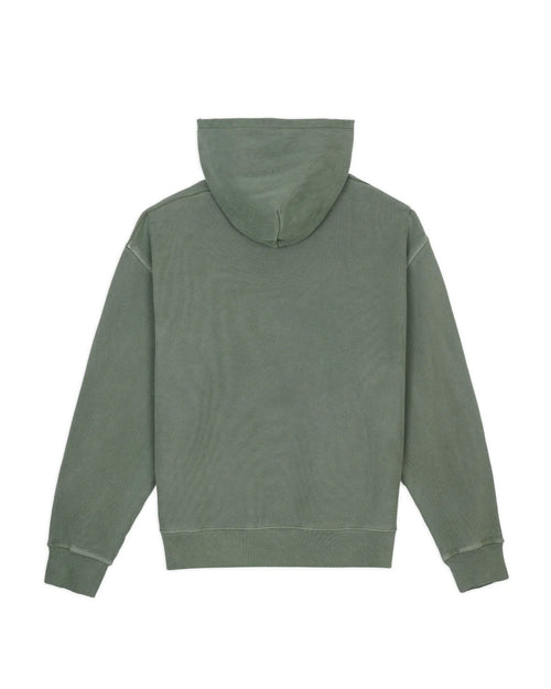 3D EMBROIDERED LOGOHEAD GARMENT DYED HOODIE - IVY 2