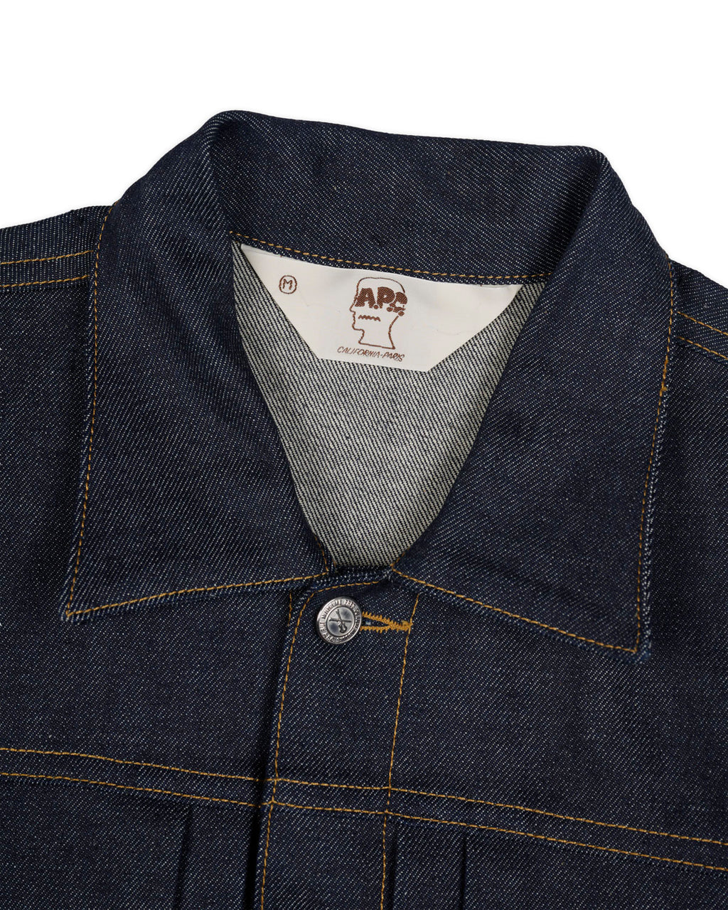 A.P.C. x Brain Dead Trucker Jacket - Indigo 5
