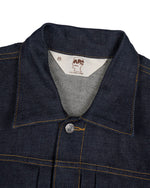 A.P.C. x Brain Dead Trucker Jacket - Indigo 5