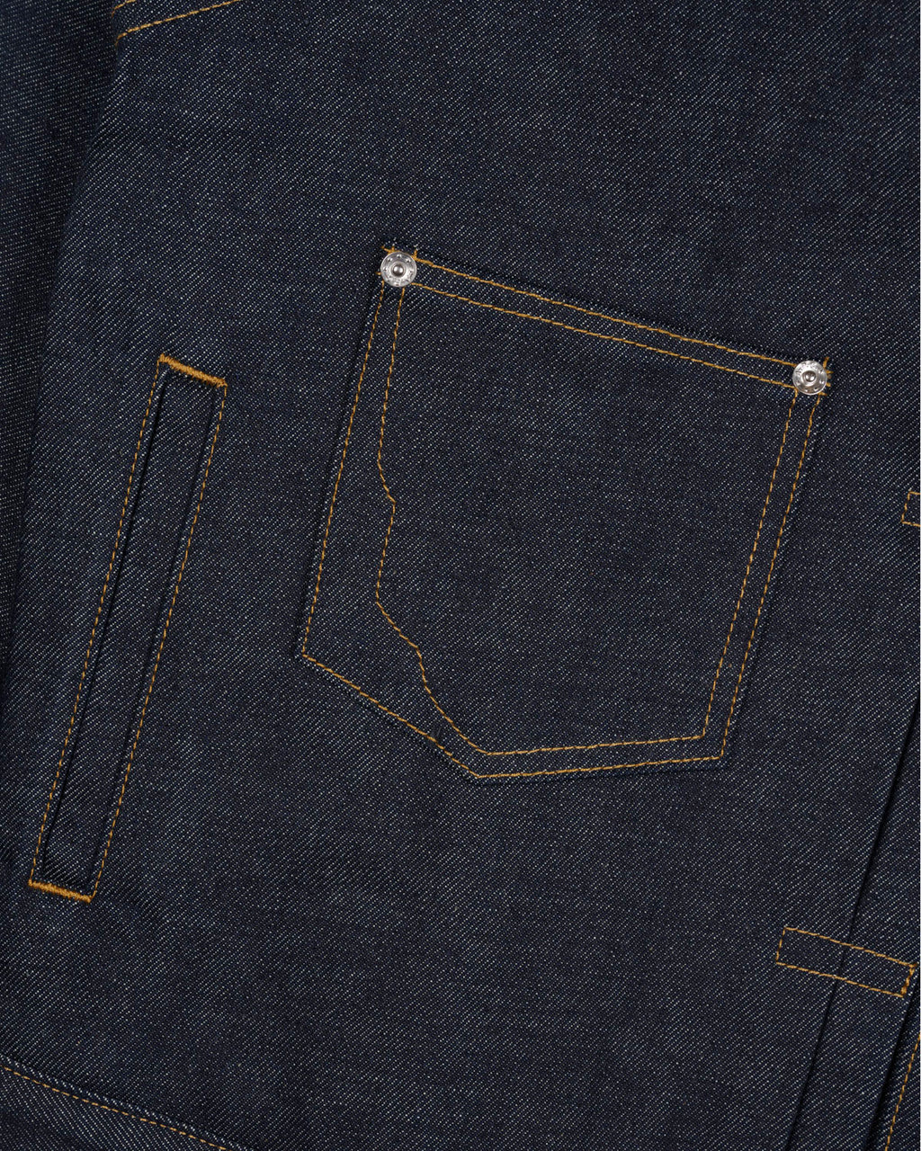 A.P.C. x Brain Dead Trucker Jacket - Indigo 4
