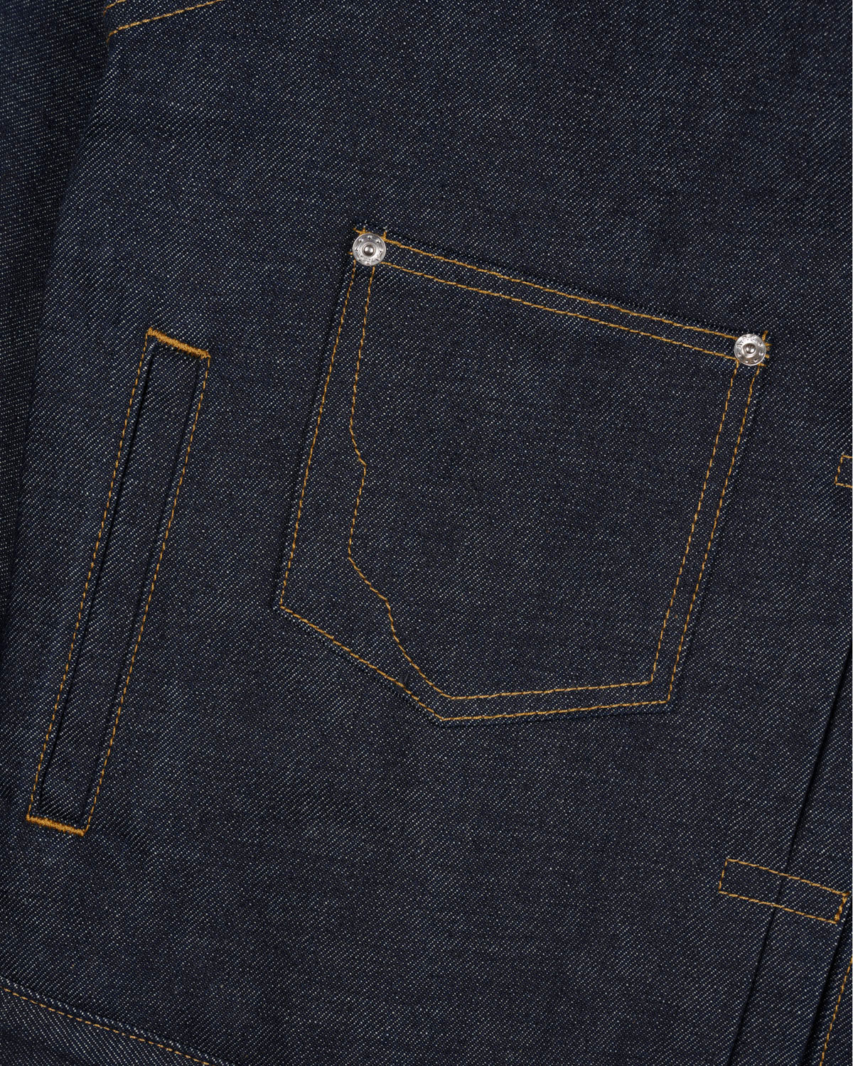 A.P.C. x Brain Dead Trucker Jacket - Indigo 4