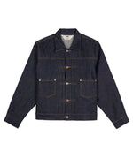 A.P.C. x Brain Dead Trucker Jacket - Indigo 1