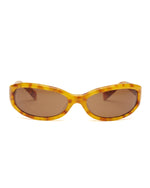 BINGO POST MODERN PRIMITIVE EYE - LT TORTOISE / BROWN 1