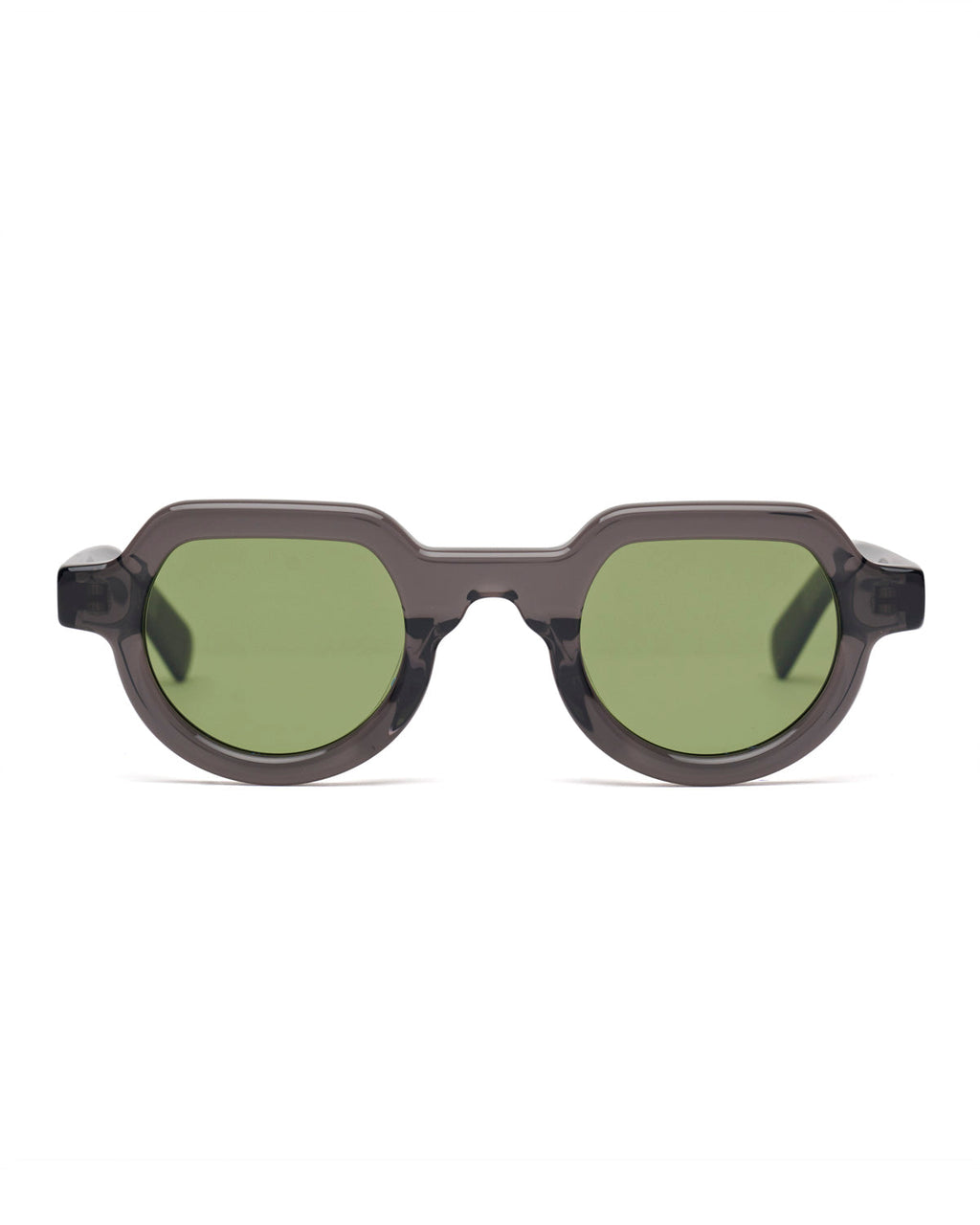 TANI POST MODERN PRIMITIVE EYE - GREY / DK GREEN 1