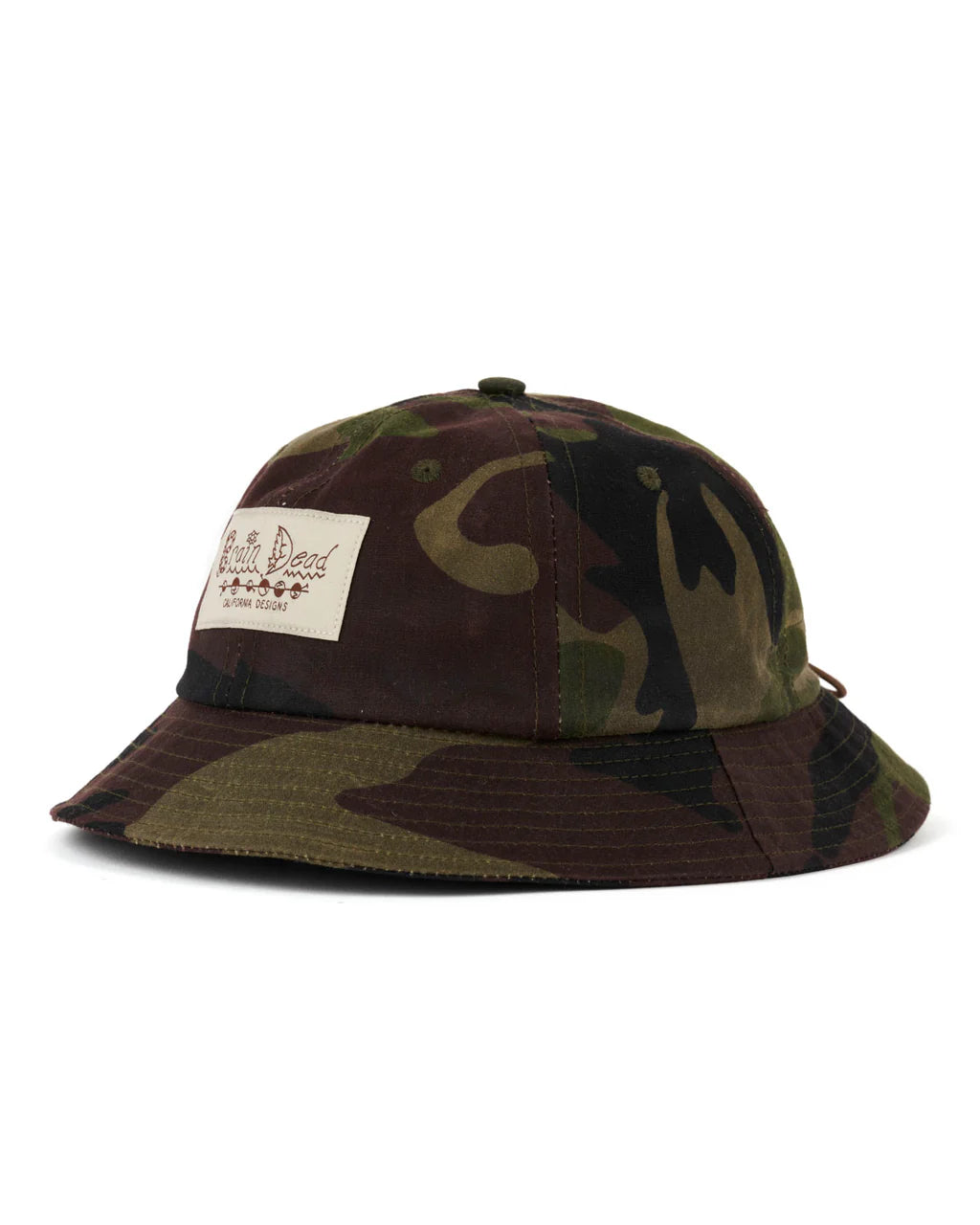 ADJUSTABLE 6 PANEL BELL HAT - CAMO 6