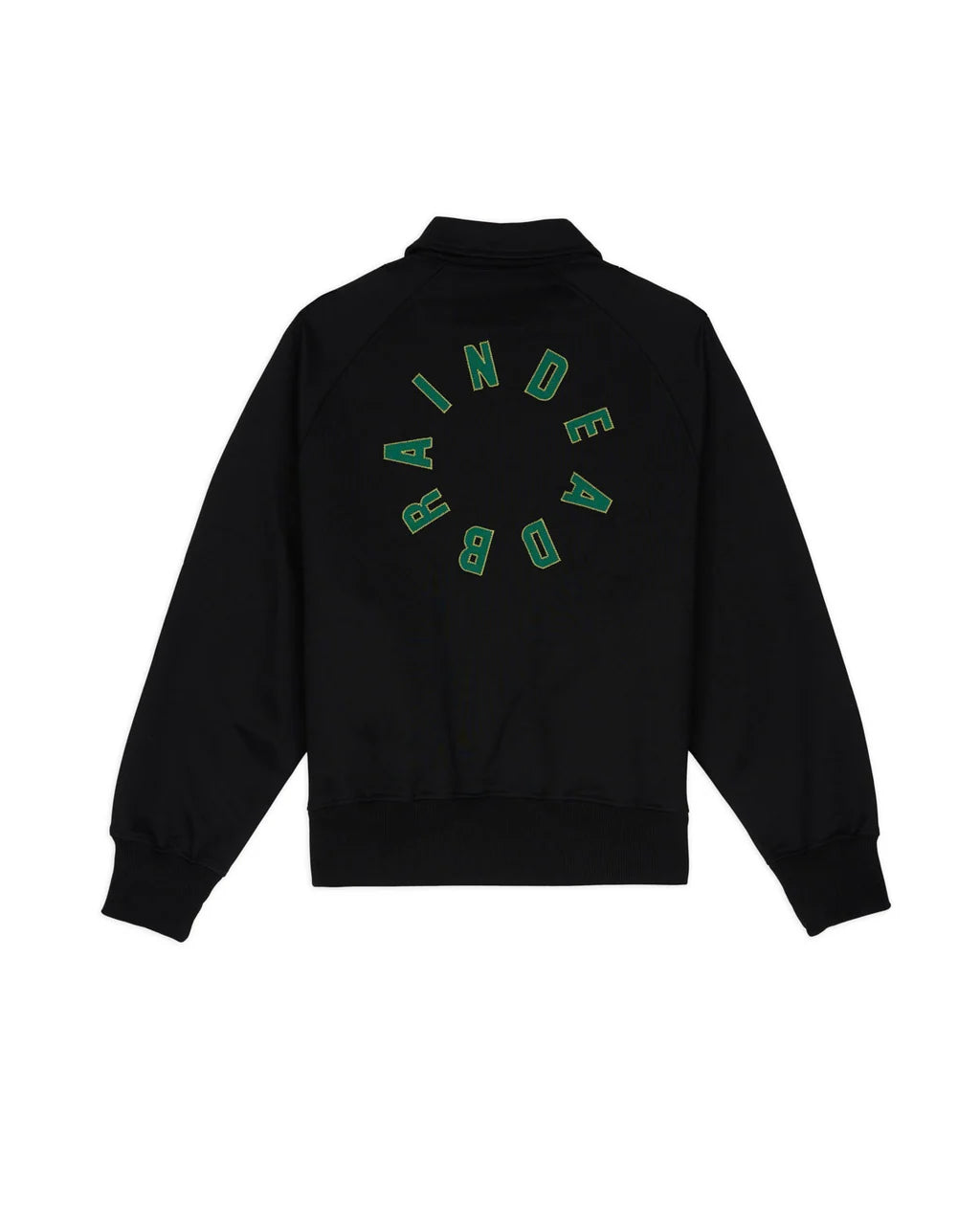 COLLEGIATE MERCERIZED TRACK JACKET - BLACK 4