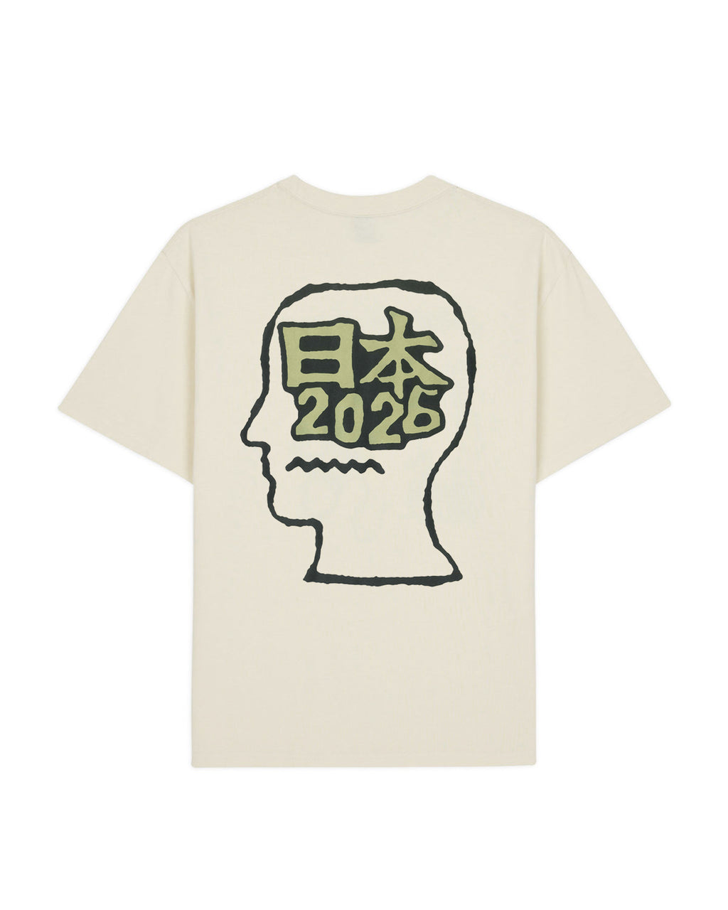 Brain Dead 2026 Japan T-Shirt - Natural 2