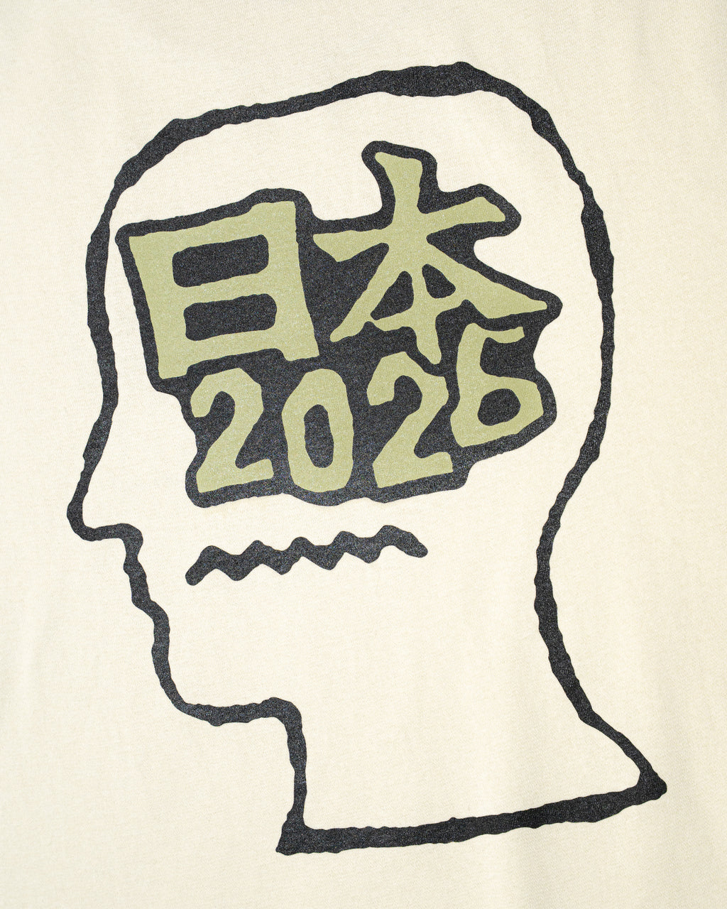 Brain Dead 2026 Japan T-Shirt - Natural 3