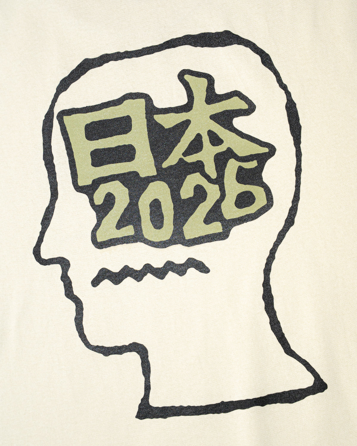 Brain Dead 2026 Japan T-Shirt - Natural 3