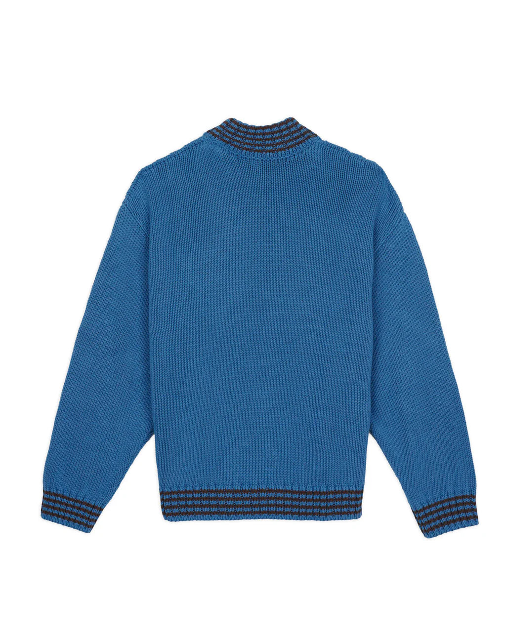 TURTLE NECK SWEATER - BLUE 7