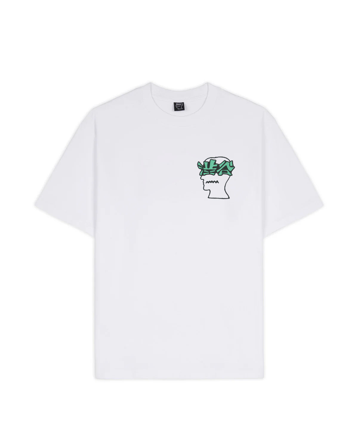 Brain Dead Shibuya Logohead T-Shirt - White 1
