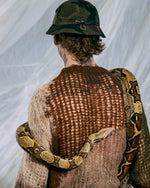 ORGANIC THREADBARE SWEATER - OLIVE 3