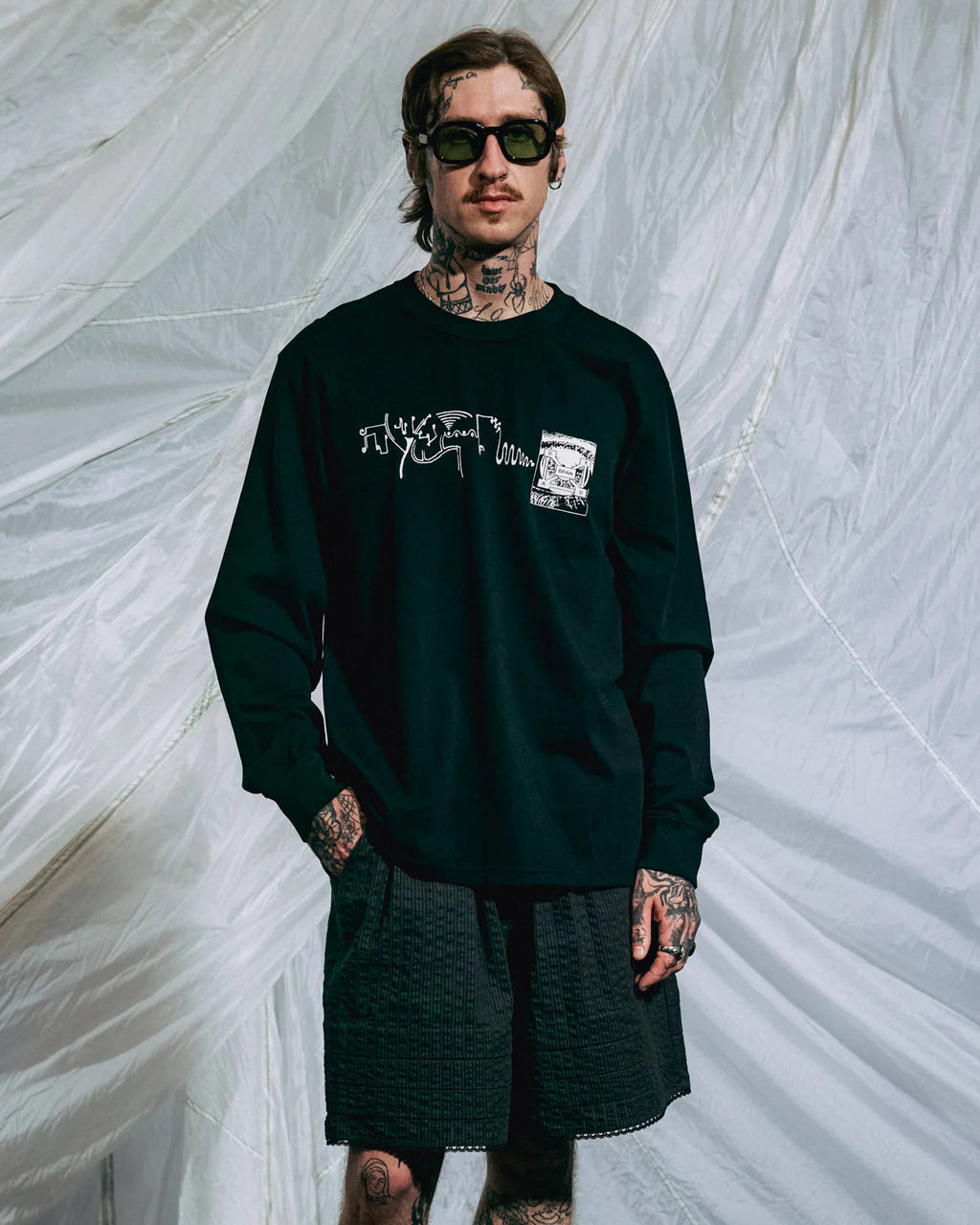 MULTI VISION LONG SLEEVE SHIRT - BLACK 2