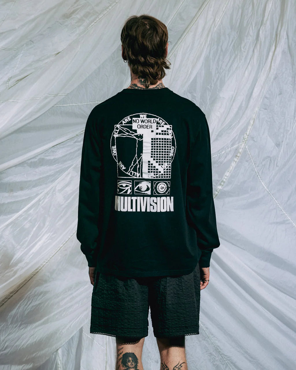 MULTI VISION LONG SLEEVE SHIRT - BLACK 3