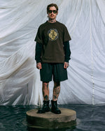 YING YANG RUN T-SHIRT - BROWN 3