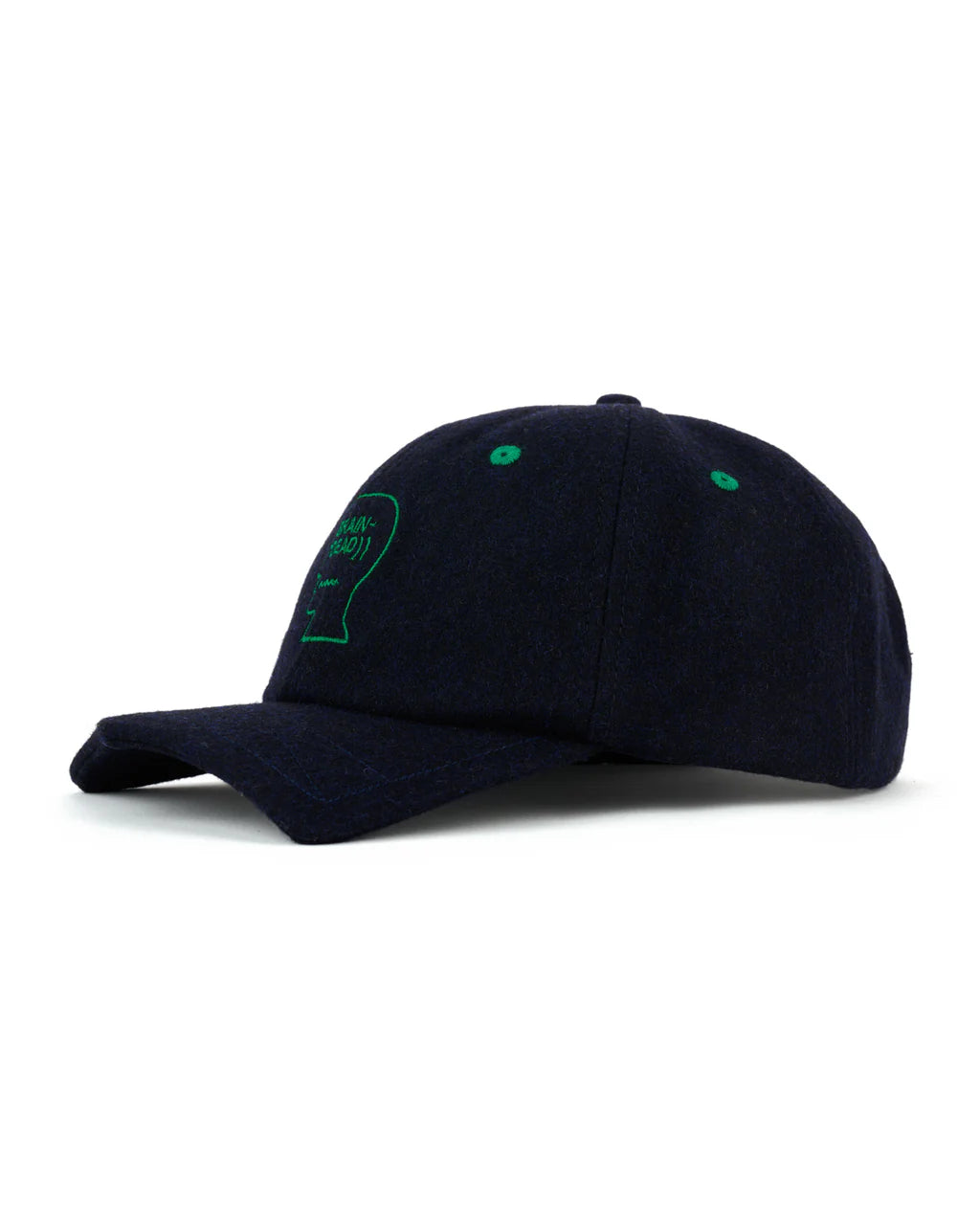BATWING LOGOHEAD FLANNEL HAT - NAVY 2