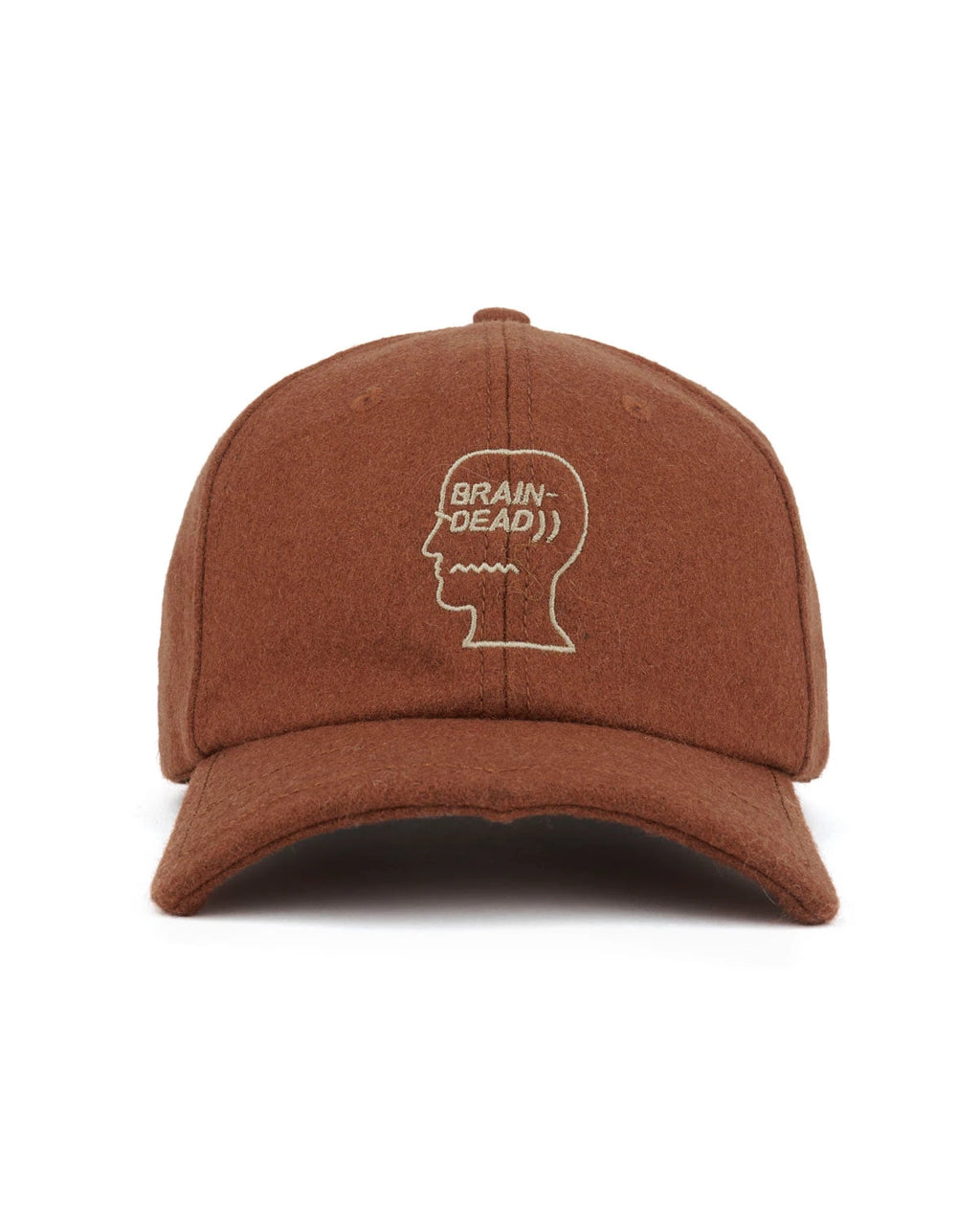 初期 USA製 BRAIN DEAD キャップ ブレインデッド ブレインデッド BRAIN DEAD アメリカ製 BB CAP ロゴ刺繍 コットン