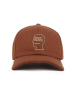 BATWING LOGOHEAD FLANNEL HAT - BROWN 1