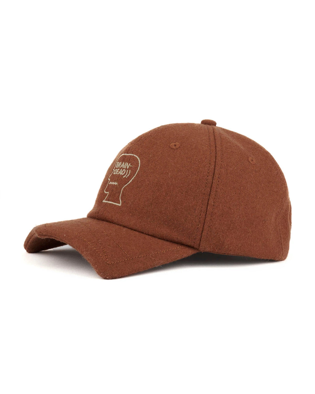 BATWING LOGOHEAD FLANNEL HAT - BROWN 2