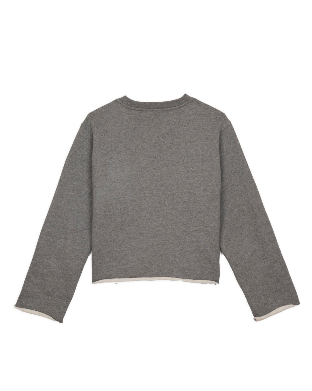 BOXY FRENCH TERRY SWEATSHIRT - HEATHER GREY 8