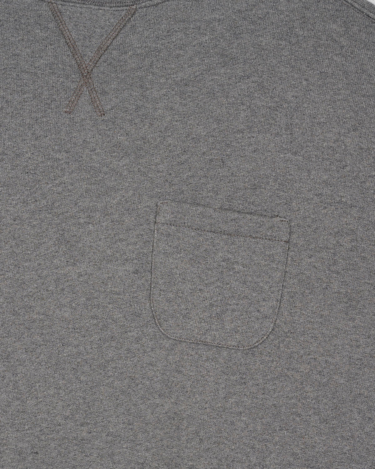 BOXY FRENCH TERRY SWEATSHIRT - HEATHER GREY 9