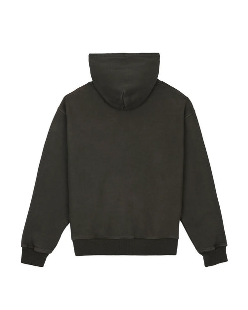 3D EMBROIDERED LOGOHEAD GARMENT DYED HOODIE - BROWN 2