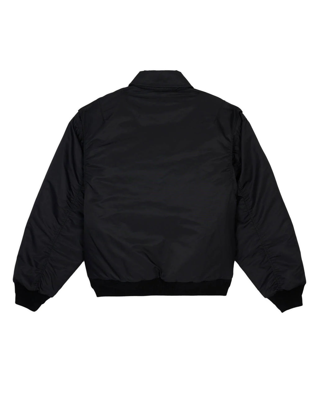 EMBROIDERED 3D FLIGHT JACKET - BLACK 2