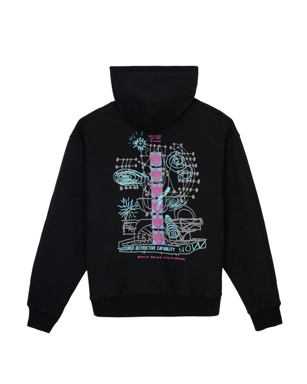 PERMANENT UNIVERSE HOODIE - BLACK 6