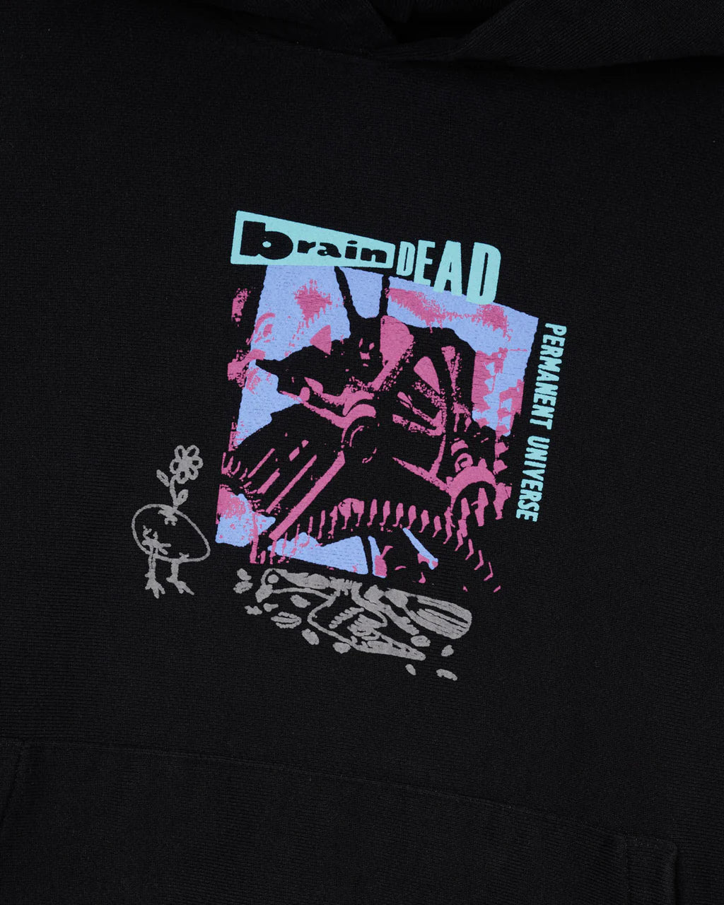 PERMANENT UNIVERSE HOODIE - BLACK 5