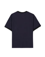 SLUBBY RINGER T-SHIRT - NAVY 2