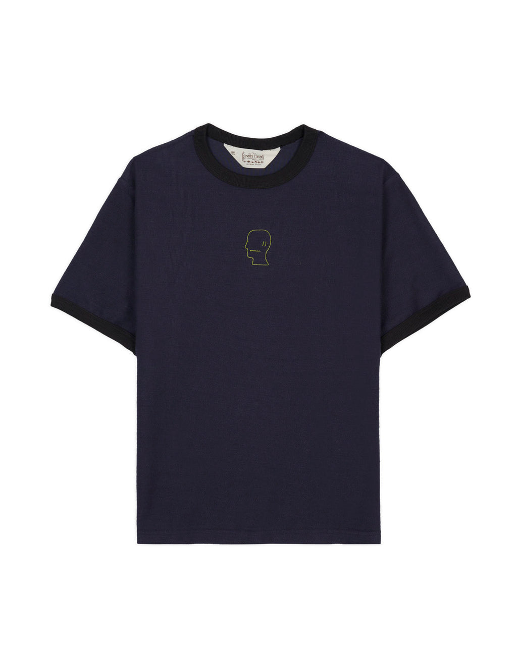 SLUBBY RINGER T-SHIRT - NAVY