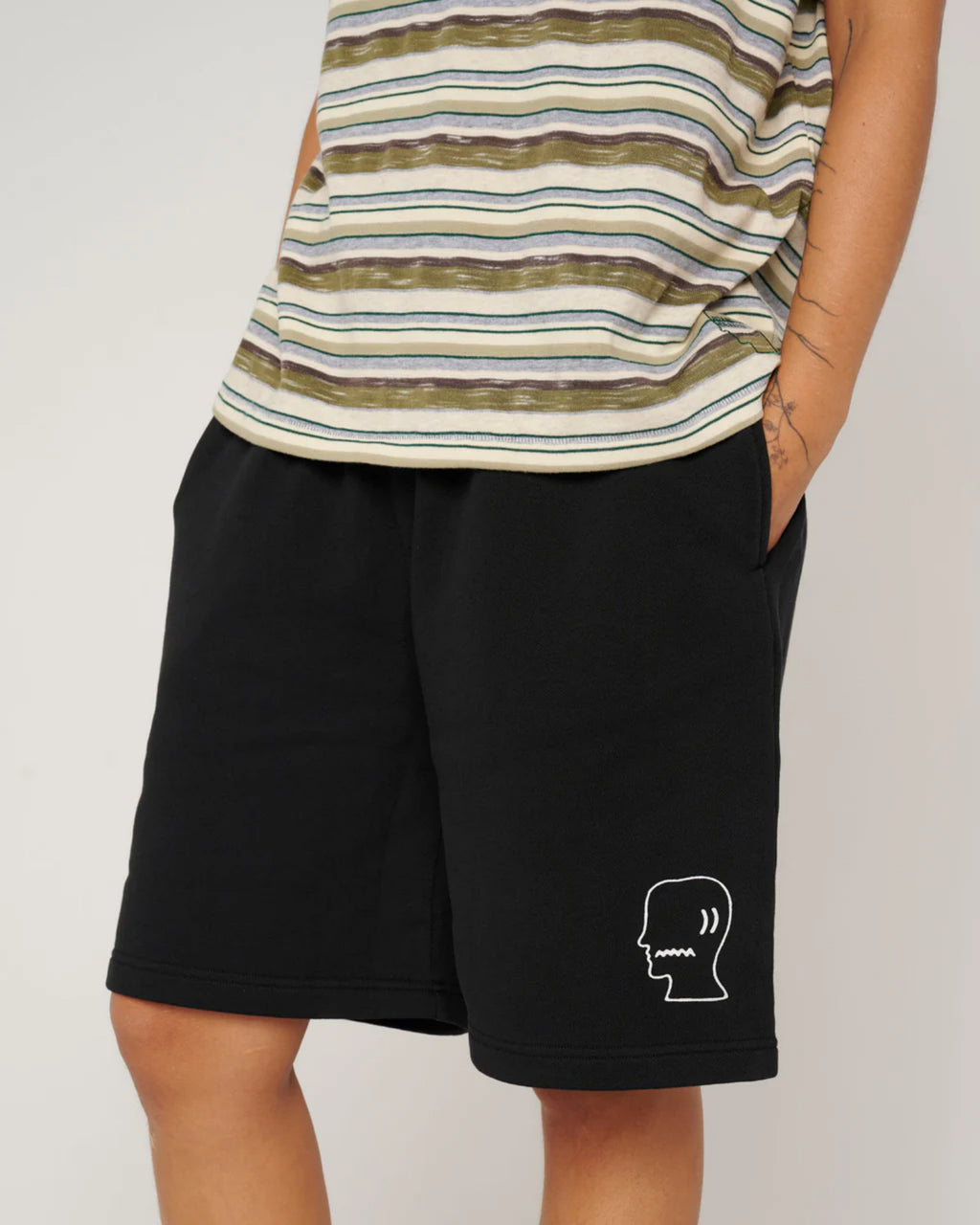 LOGOHEAD RUGBY SHORT - BLACK 3