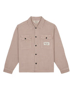 WAFFLE BUTTON FRONT SHIRT - SAND 1