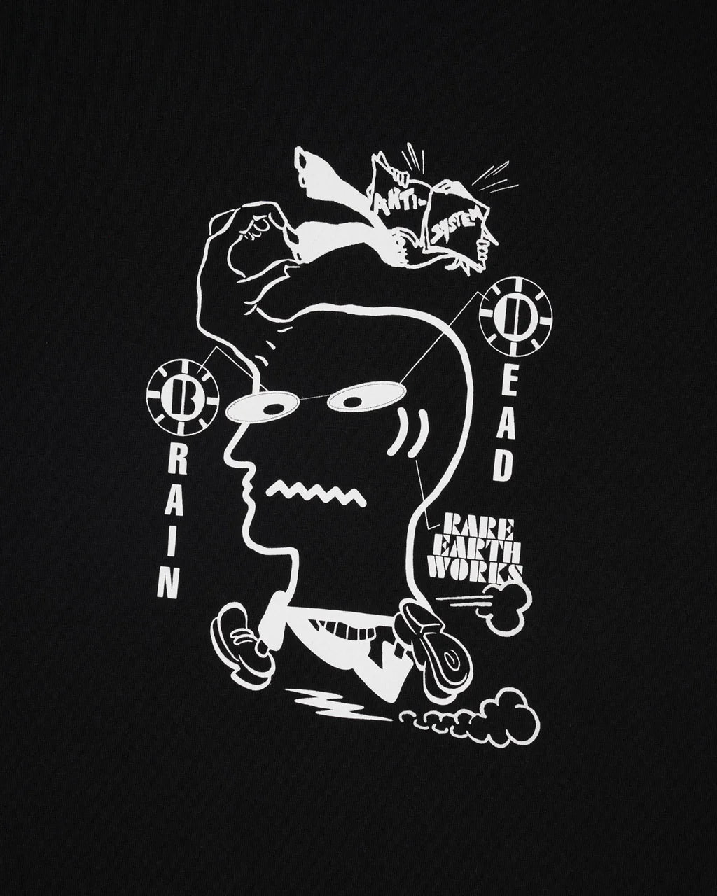 EARTH WORKS T-SHIRT - BLACK 3