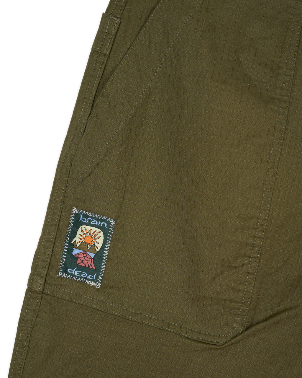 BRAIN DEAD EQUIPMENT FATIGUE PANT - OLIVE 5
