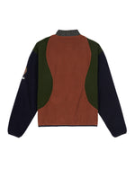 BRAIN DEAD EQUIPMENT RIPSTOP PULLOVER FLEECE JACKET - NAVY 9