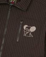 BRAIN DEAD EQUIPMENT TENNIS ZIP JACKET - BLACK 5