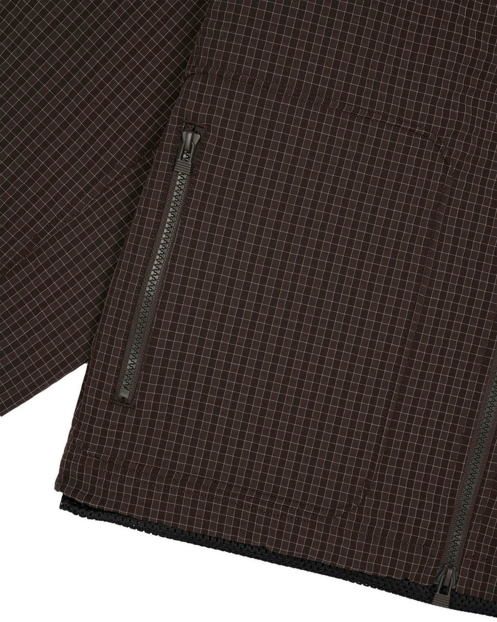 BRAIN DEAD EQUIPMENT TENNIS ZIP JACKET - BLACK 7