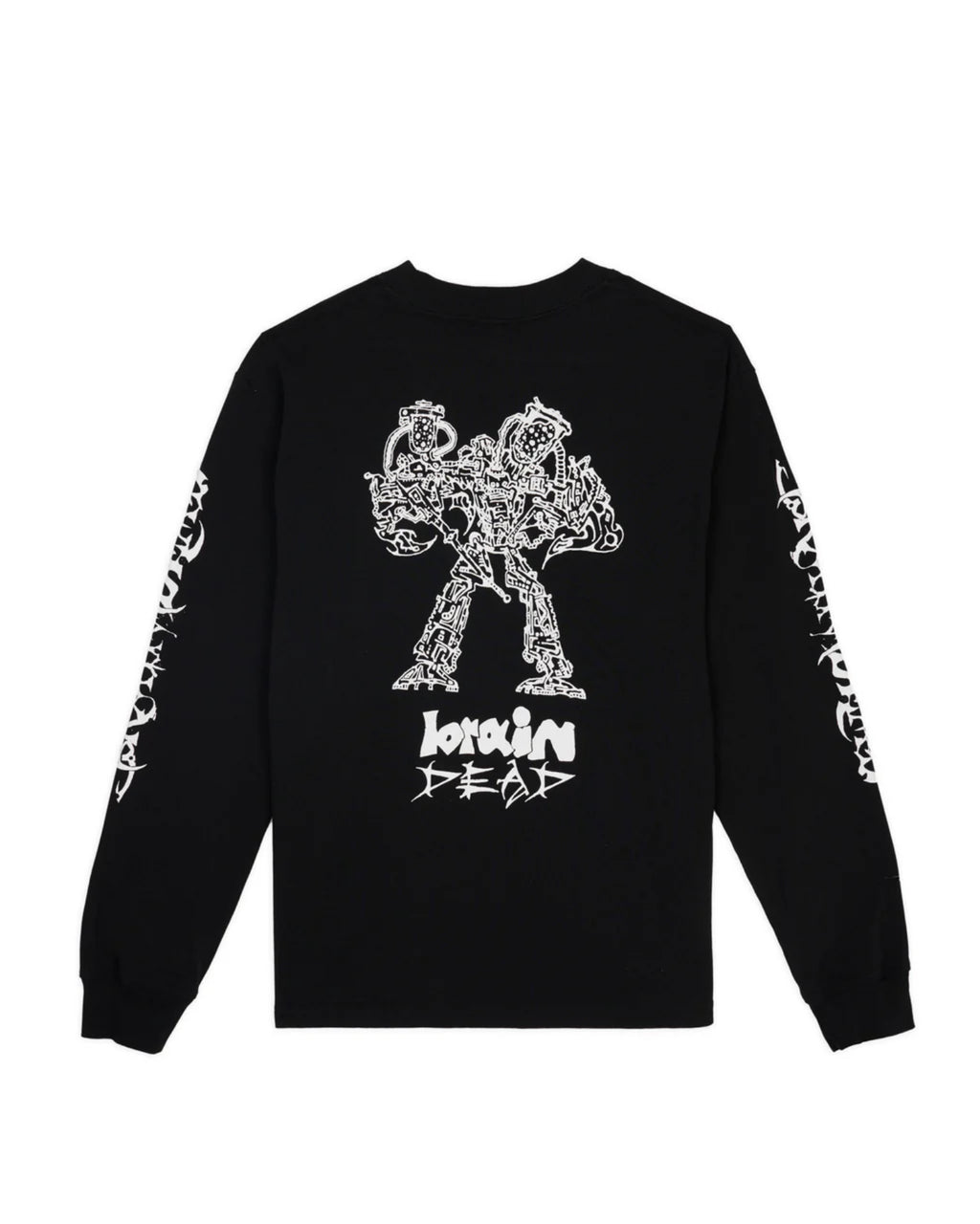 SKULL MECH LONG SLEEVE - BLACK 8