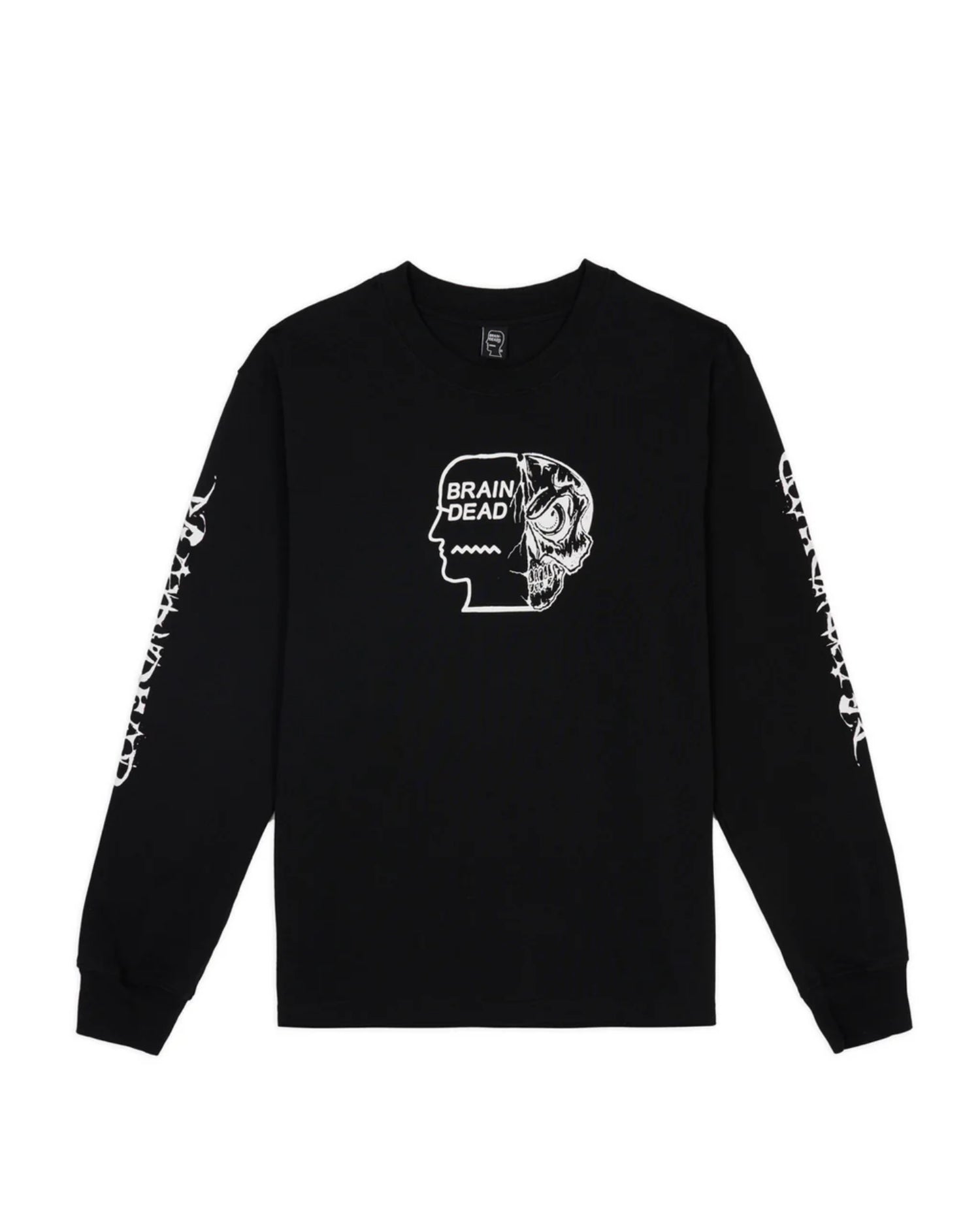 SKULL MECH LONG SLEEVE - BLACK 1