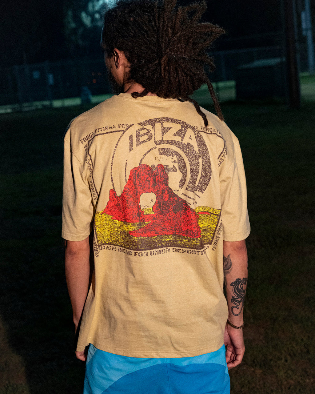 Brain DeadxUDI Coast T-Shirt - Beige 3