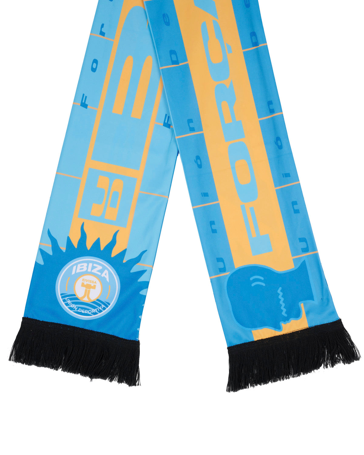 Brain Dead x UDI Stripe Scarf - Blue Multi 2
