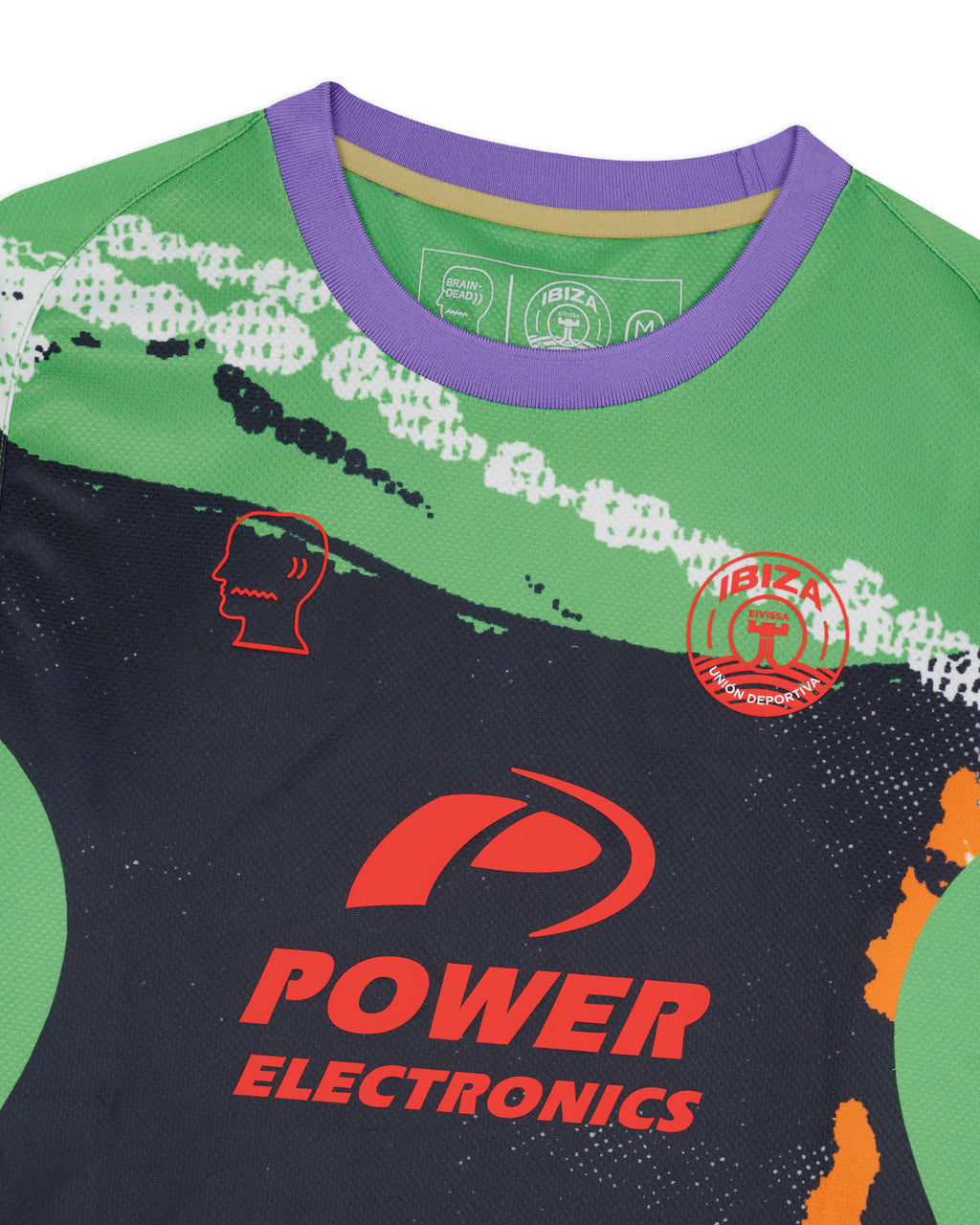 Brain DeadxUDI Second Kit Goalkeeper Jersey - Green Multi 6