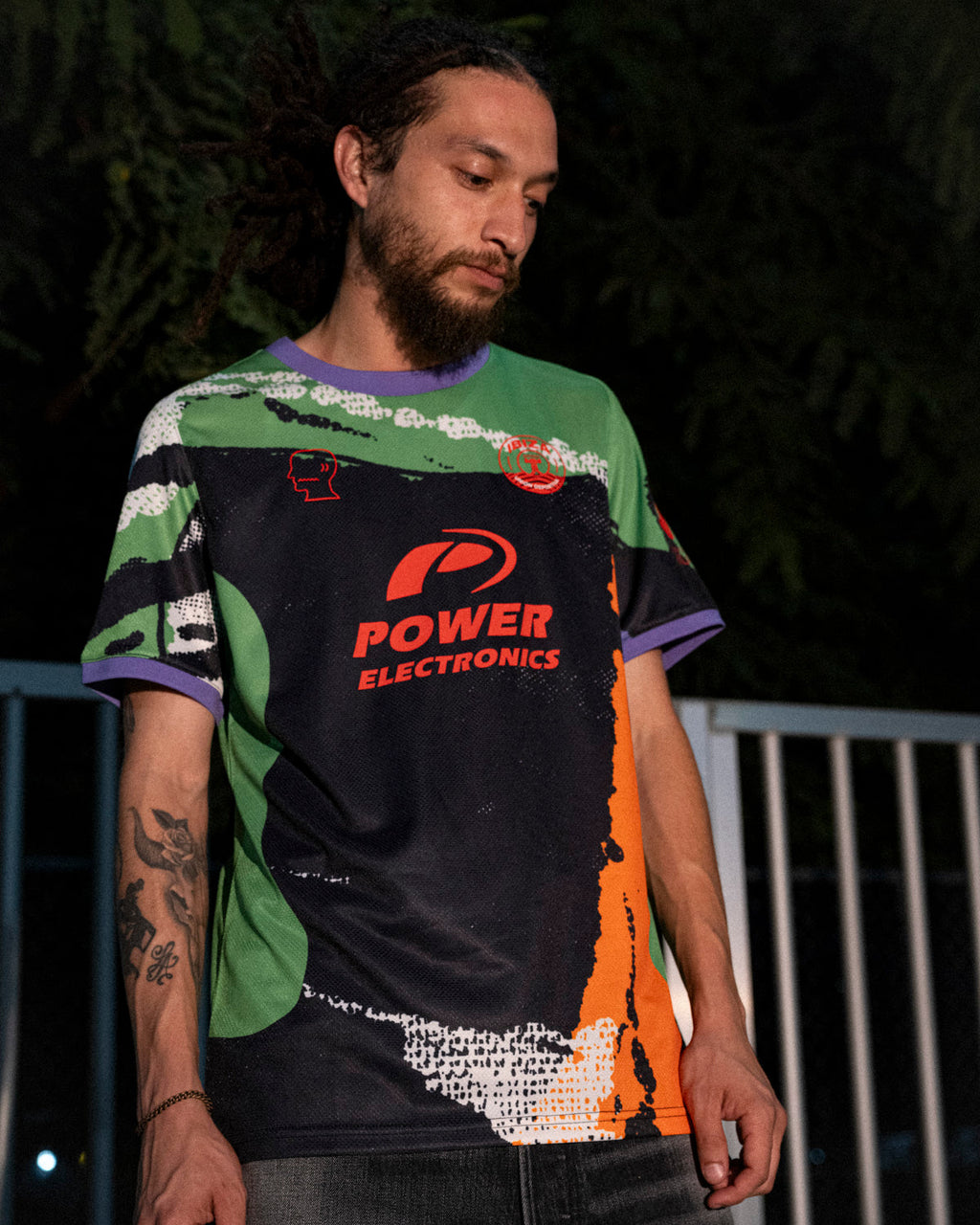 Brain DeadxUDI Second Kit Goalkeeper Jersey - Green Multi 2