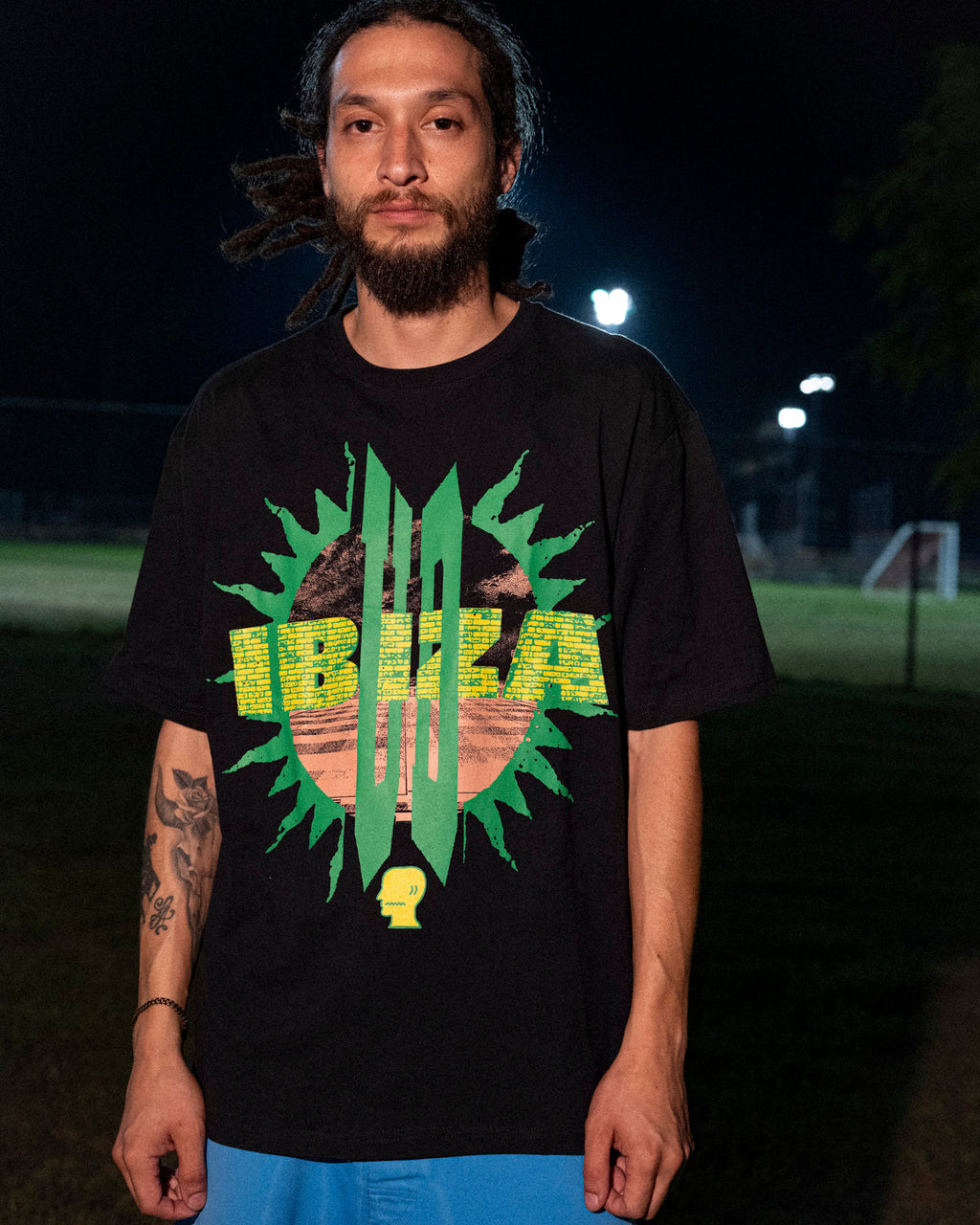 Brain DeadxUDI Sun T-Shirt - Black 2