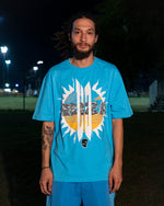 Brain DeadxUDI Sun T-Shirt - Light Blue 2