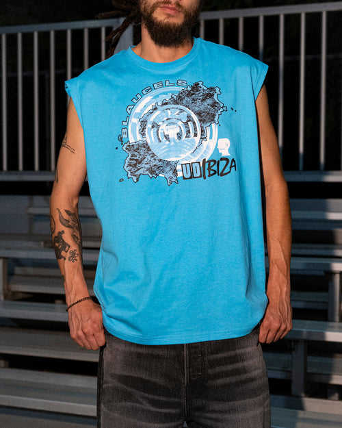 Brain Dead x UDI Tank Top - Blue 2
